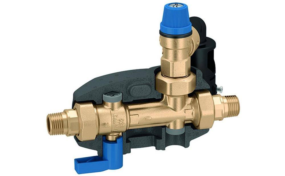 Caleffi Sicherheitsgruppe DN 15, 1/2Zoll, 8 bar