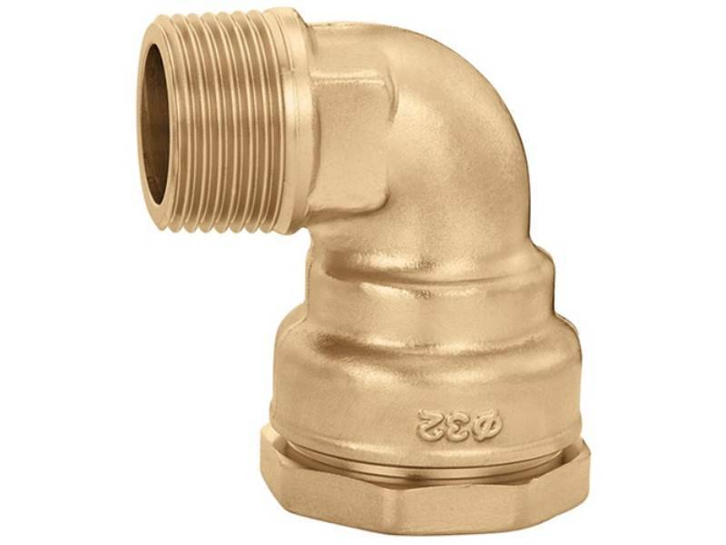 CALEFFI 867525 Winkelverschraubung 867 Messing 25 x 3/4Zoll AG