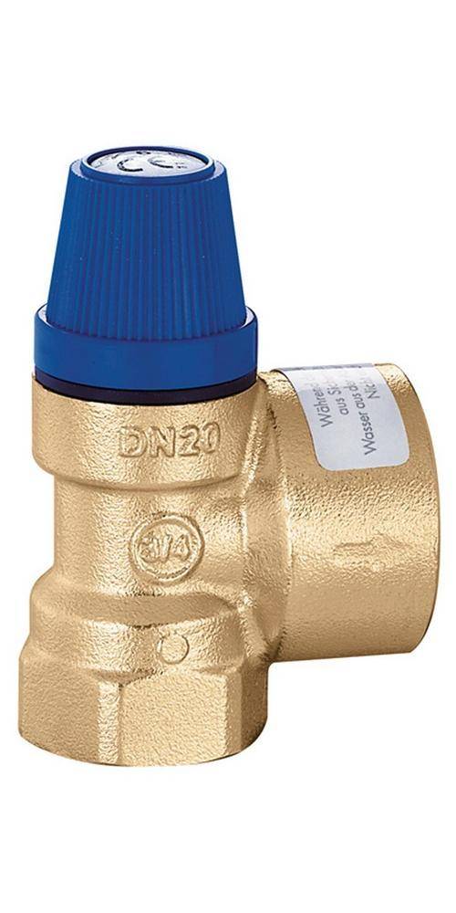 Caleffi Membran-Sicherheitsventil 531 1/2Zoll, 6 bar 1/2Zoll, 6 bar
