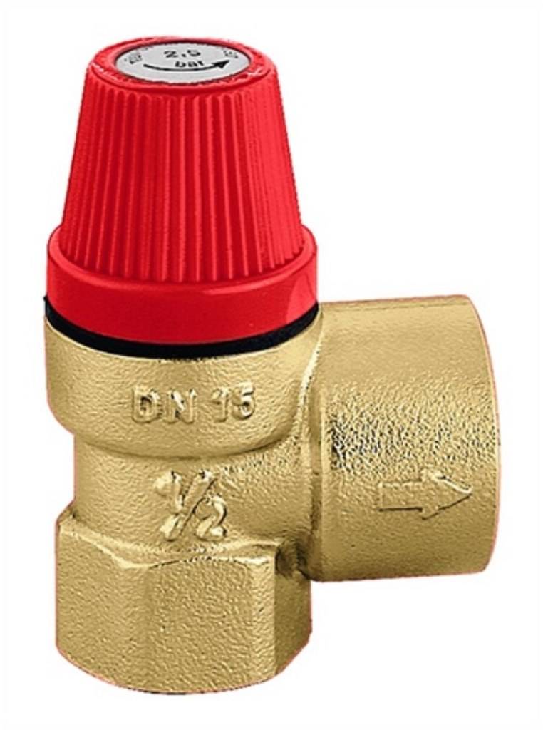 Caleffi Membran-Sicherheitsventil 1/2Zollx3/4Zoll 3 bar