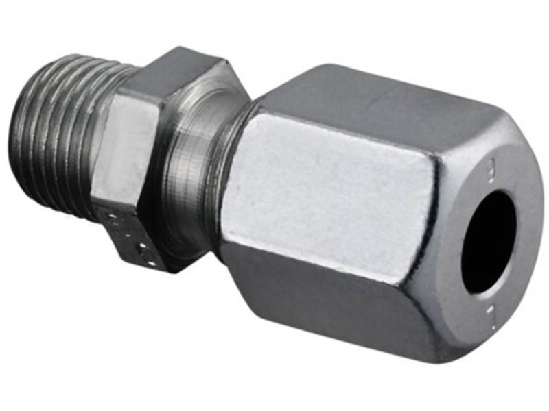 OV Schneidringverschraubung Ofix-Oil Stahl, verzinkt R 3/8Zollx6mm