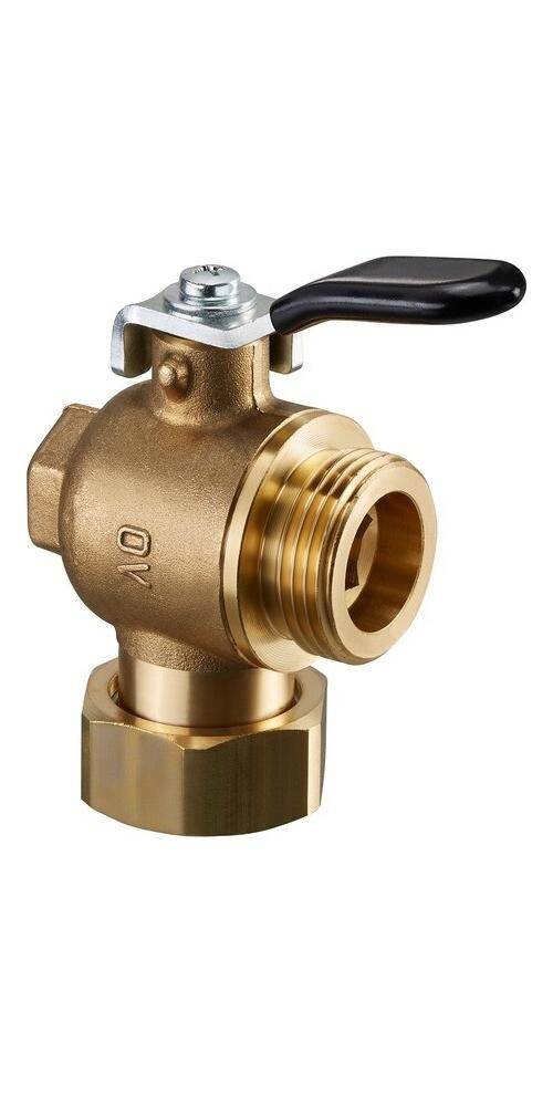 Oventrop OV Winkelkugelhahn DN 20 G 1Zoll MxG 1Zoll AG