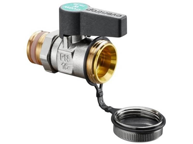 OVENTROP 1033152 OV KFE-Kugelhahn Optiflex für Trinkwasser DN 15, G 1/2Zoll