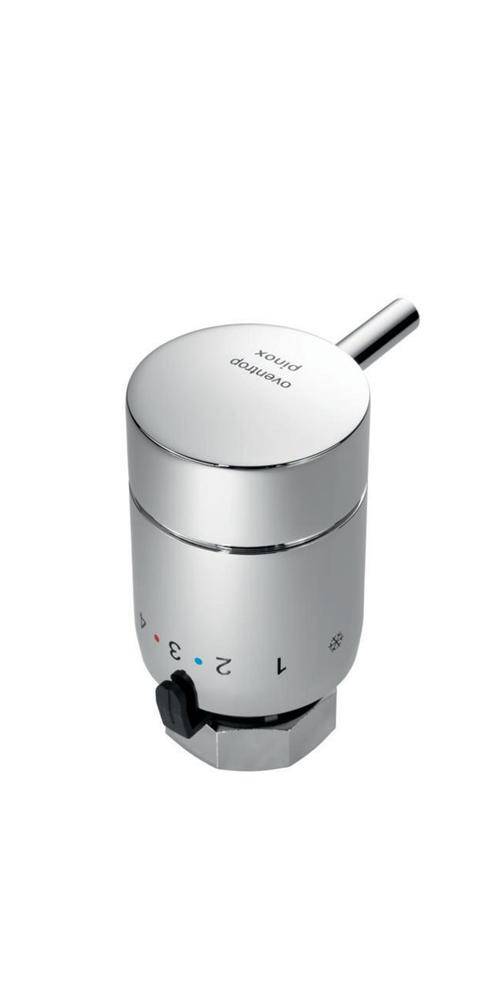 Oventrop OV Thermostat pinox H mit Flssig-Fhler verchromt
