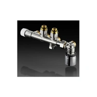 Oventrop Anschlussarmatur Multiblock T-RTL an Heizkörper mit IG Oventrop Anschlussarmatur Multiblock T-RTL an Heizkörper mit IG