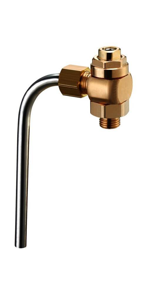 Oventrop OV Probeentnahmeventil Aquastrom P Rotguss/Edelstahl DN 10,