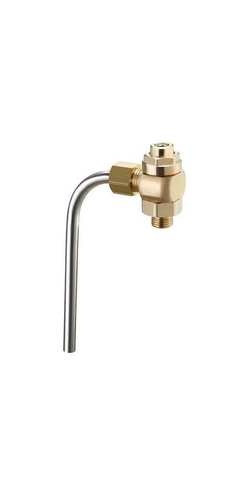 Oventrop Probeentnahmeventil P Aquastrom Rotguss/Edelstahl DN 8,