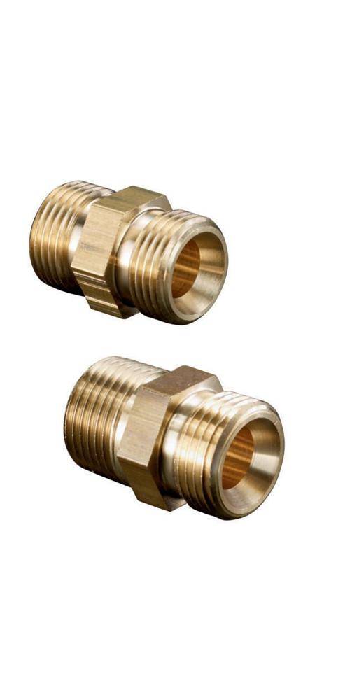 Oventrop OV Doppelnippel Ofix-Oil Messing 3/8Zollx3/8Zoll