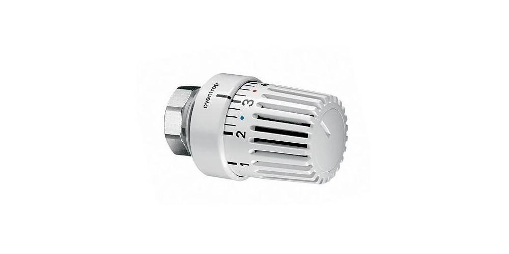 Oventrop OV Thermostat Uni LI 7-28 GradC, mit Flssig-Fhler wei