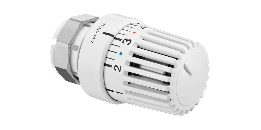 Oventrop Thermostat Uni LV 7-28 GrC, mit Flüssig-Fühler weiß, mit