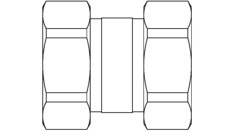 Oventrop Doppelverschraubung Kessel- und Speicherverrohrung 30 mm