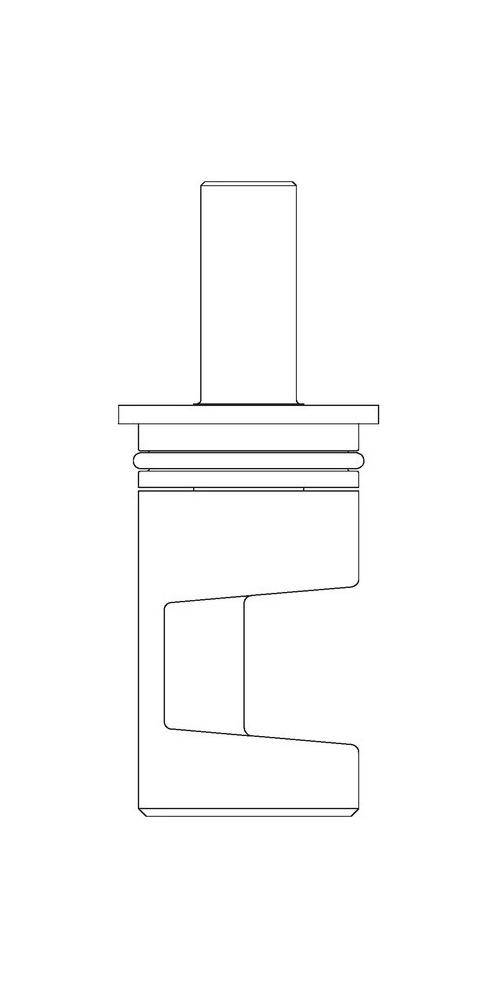 Oventrop OV Regelstück (Küken) f Dreiwegem. DN 25 m Dichtungssatz ESBE