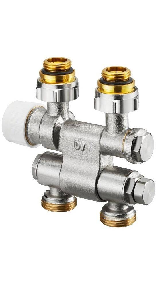 Oventrop Anschlussarmatur Multiblock TF an Heizkrper mit IG 1/2Zoll