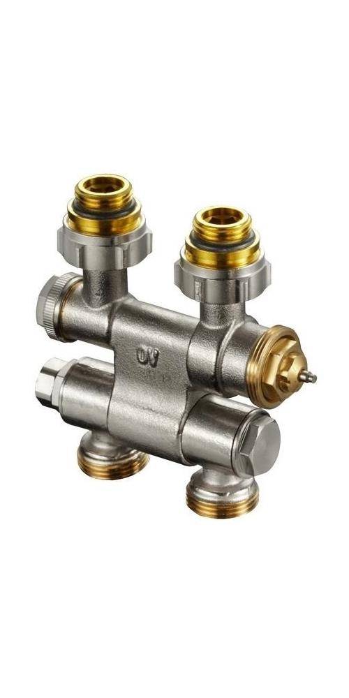 Oventrop Anschlussarmatur Multiblock TF an Heizkrper mit IG 1/2Zoll