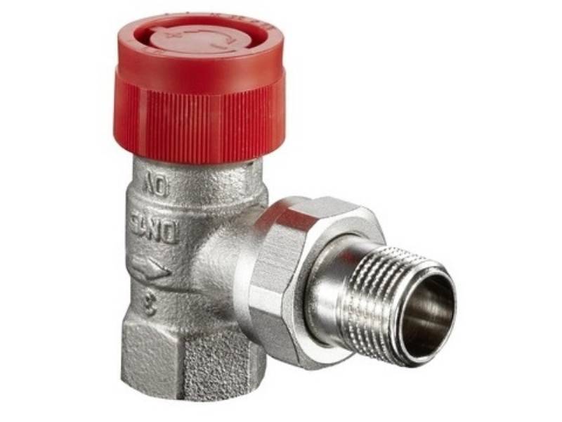OV Thermostatventil Baureihe AF M 30x1,5, PN 10, Eck DN 10, R 3/8Zoll