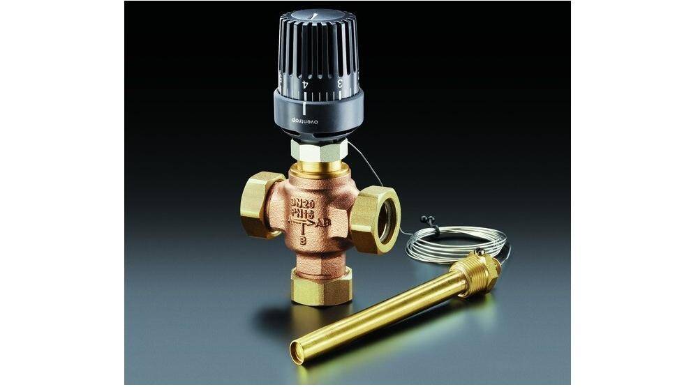 Oventrop OV Temperaturregler m Tauchf 40-70 GradC Kapillarrohr 2 m