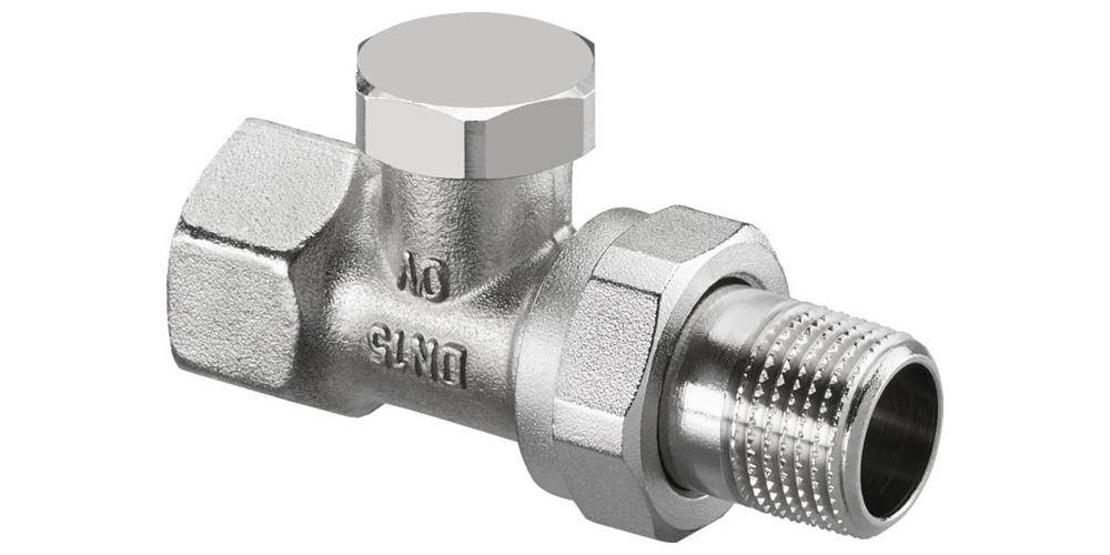 Oventrop HK-Verschraubung Combi 2 PN 10, Messing vernickelt,