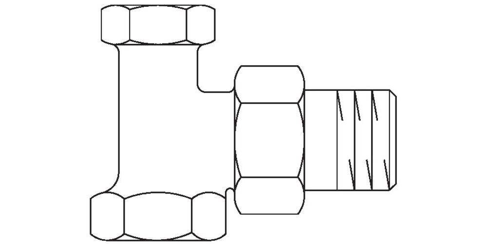 Oventrop OV HK-Verschraubung Combi 2 PN 10 Messing vernickelt Eck DN