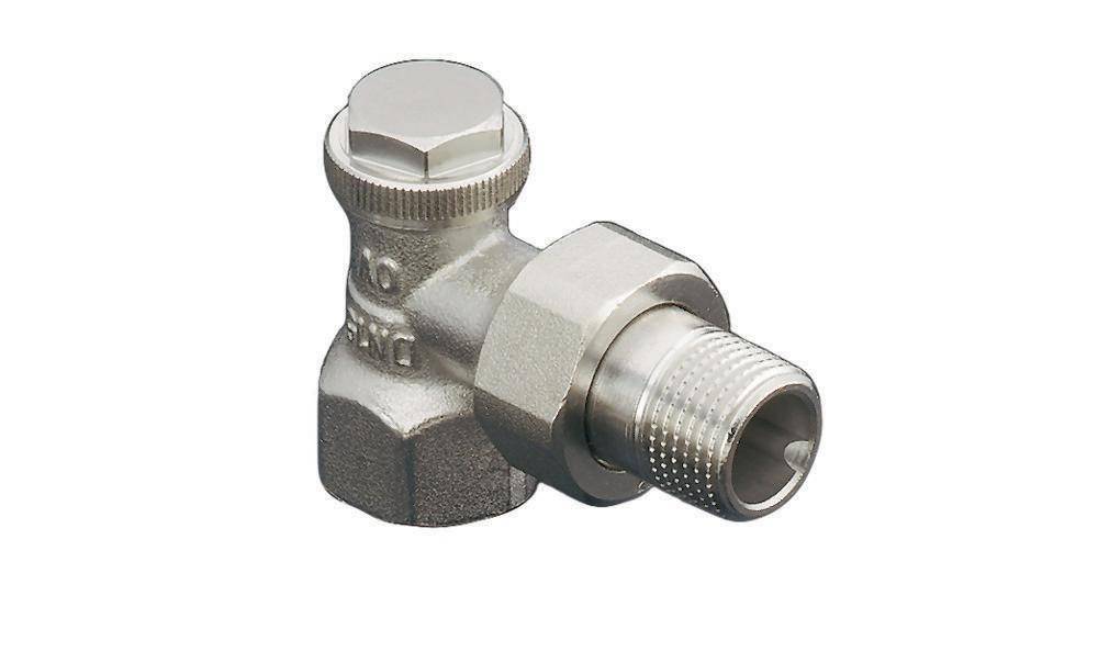 Oventrop HK-Verschraubung Combi 3 PN 10, Messing vernickelt, Eck DN