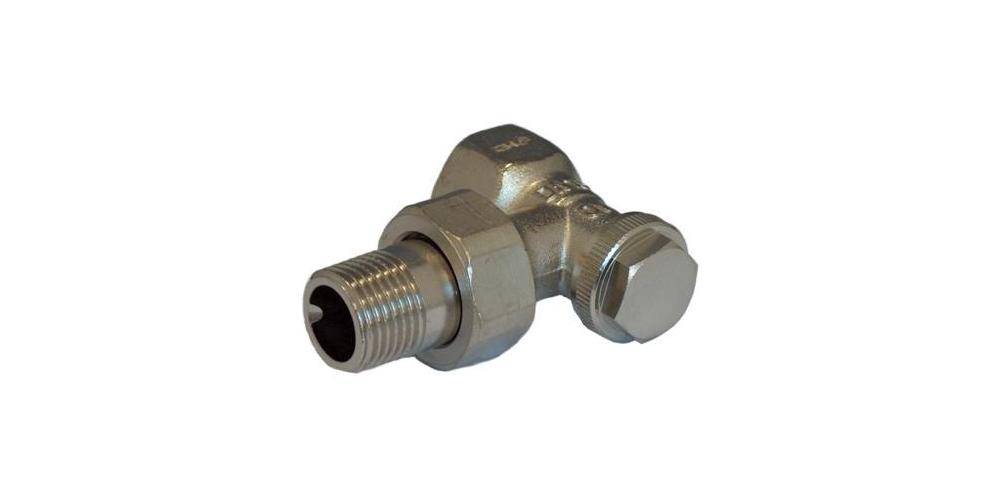 Oventrop HK-Verschraubung Combi 3 PN 10, Messing vernickelt, Eck DN