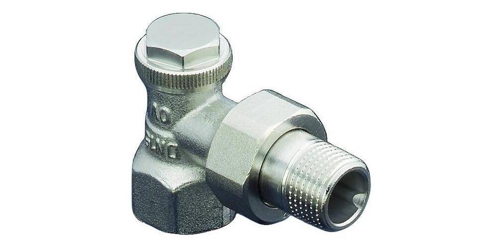 Oventrop HK-Verschraubung Combi 3 PN 10, Messing vernickelt, Eck DN