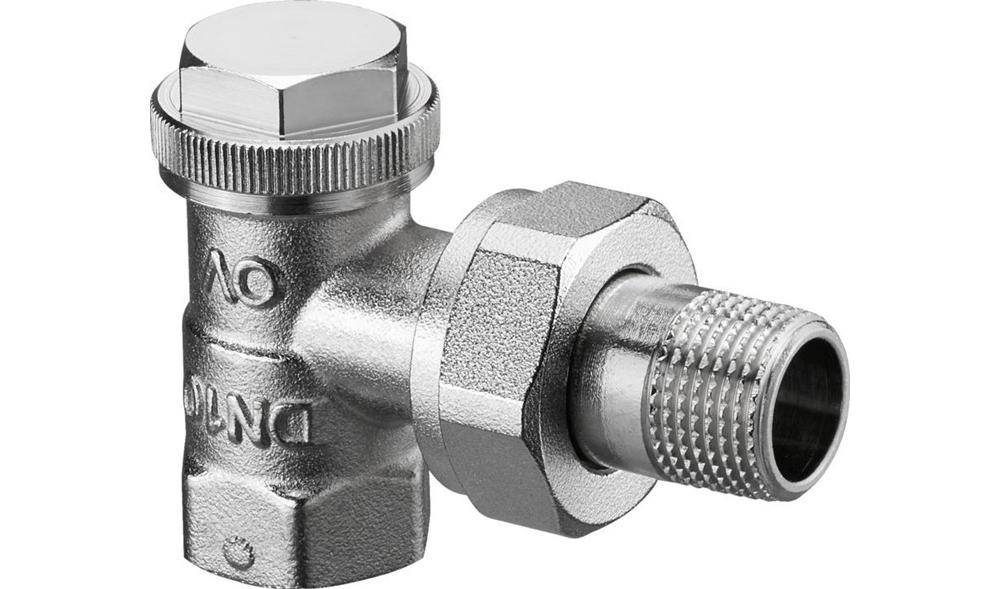 Oventrop HK-Verschraubung Combi 3 PN 10, Messing vernickelt, Eck DN