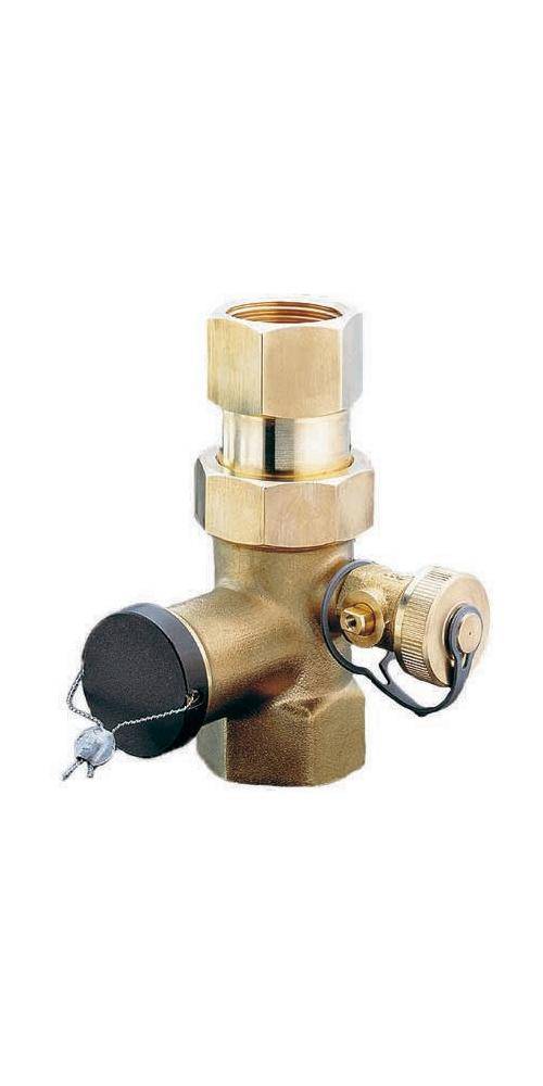 Oventrop Kappenventil Expa-Con PN 10, Messing DN 25, Rp 1Zoll für