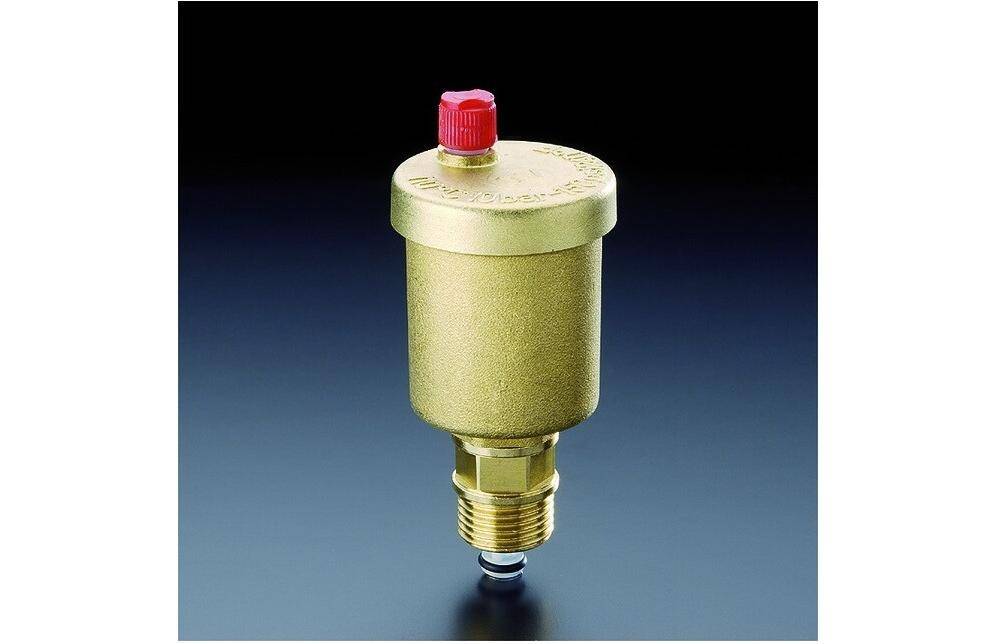 Oventrop Schnellentlfter Entlfter mit Absperrautomat, PN 10, Messing