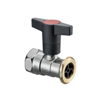 Oventrop Pumpenkugelhahn Optibal P mit Sperrventil, Messing DN 25, Rp Oventrop Pumpenkugelhahn Optibal P mit Sperrventil, Messing DN 25, Rp