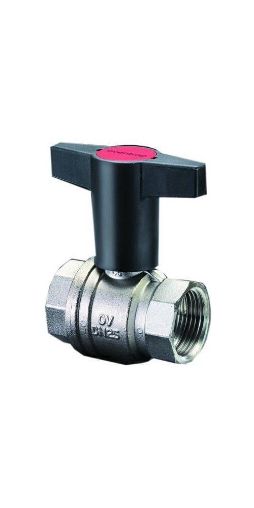 Oventrop OV Knebelgriff-Kugelhahn Optibal PN 16, Messing DN 50, 2Zoll