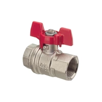 Oventrop OV Kugelhahn Optibal mit Flügelgriff, PN 16 DN 25, G 1Zoll IG Oventrop OV Kugelhahn Optibal mit Flügelgriff, PN 16 DN 25, G 1Zoll IG