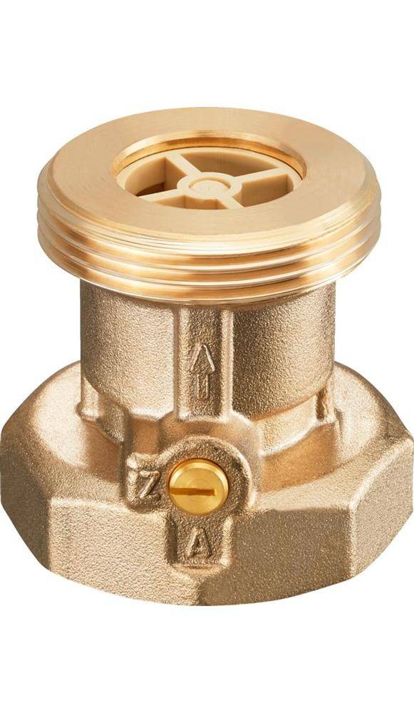 Oventrop OV Sperrventil SVE Messing DN 32, 1 1/4Zoll, G 2Zoll