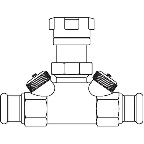 Oventrop Strangabsperrventil Hycocon APZ Messing, beiderseits Pressanschluss DN 32, Ø 35 mm Oventrop Strangabsperrventil Hycocon APZ Messing, beiderseits Pressanschluss DN 32, Ø 35 mm