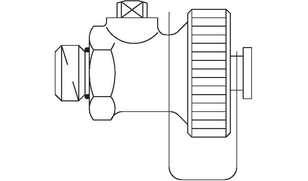 Oventrop OV Anschluss-Set 1 1 F+E Kugelhahn G 1/4Zoll