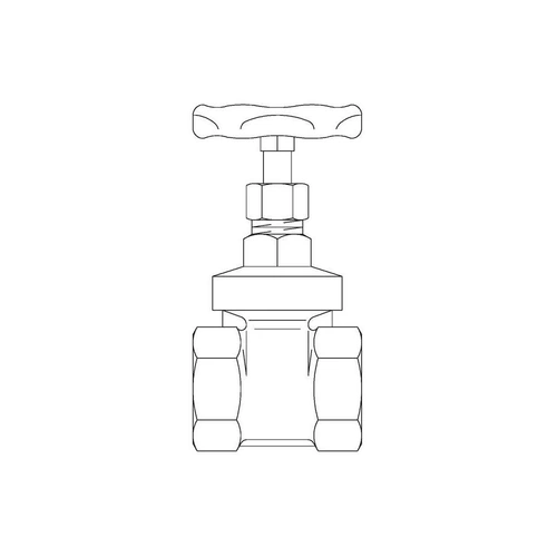 Oventrop OV Muffenschieber Hygate ATR PN 25, Rotguss DN 50, R 2Zoll IG Oventrop OV Muffenschieber Hygate ATR PN 25, Rotguss DN 50, R 2Zoll IG