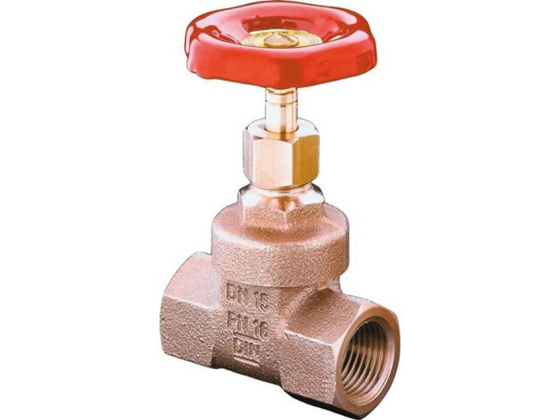 Oventrop Muffenschieber 1043004 Hygate ATR PN 25, Rotguss DN 15, R 1/2Zoll IG