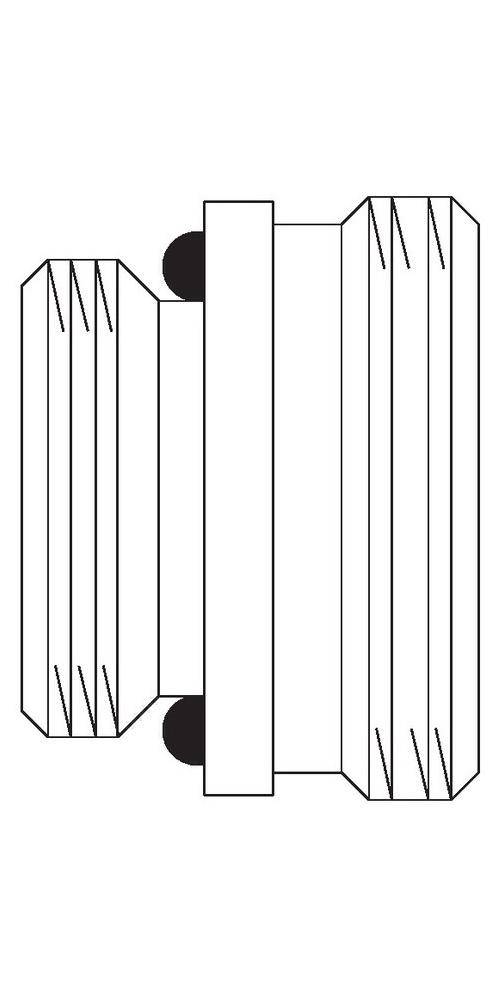 Oventrop OV Einschraubstutzen 1/2Zoll AGx3/4Zoll AG fr Multiflex F