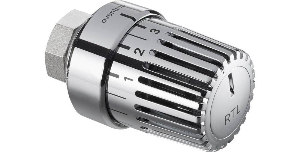 Oventrop Thermostat Uni RTLH weiß, Sollwert 10-40 °C