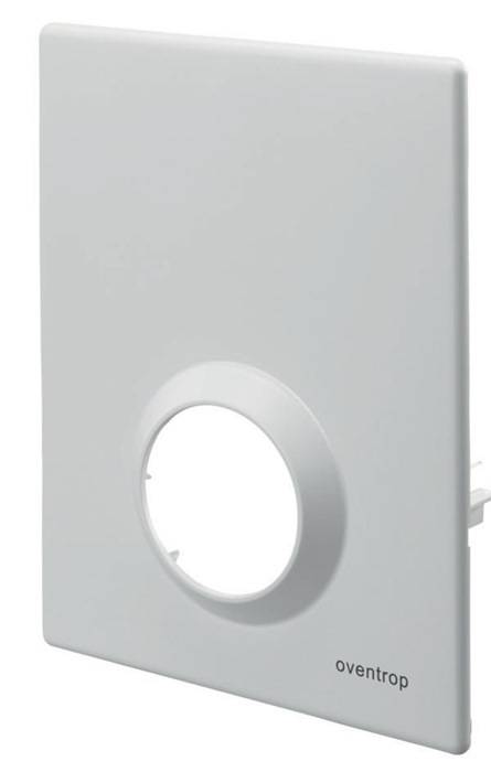 Oventrop OV Abdeckplatte f Unibox RTL T Var u PL BT 57mm weiß