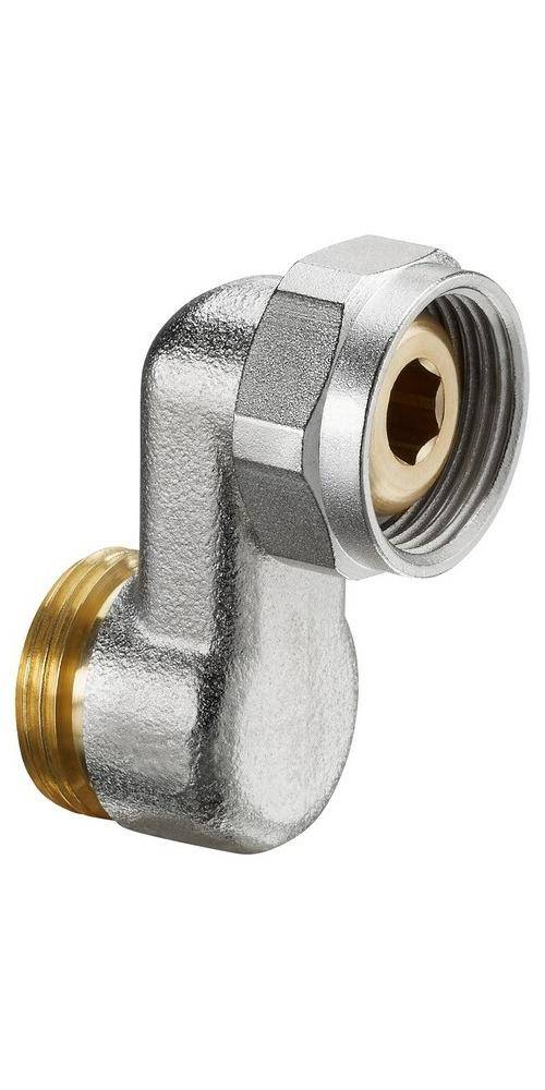 Oventrop OV S-Anschlussverschraubung 3/4Zoll x 3/4Zoll, Messing