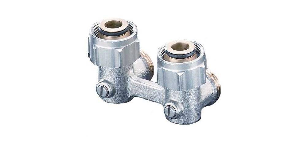 Oventrop Absperrwinkelverschraubung ZB Multiflex F 3/4Zoll ÜM x