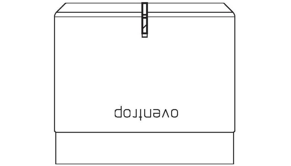 Oventrop OV Design-Abdeckung verchromt