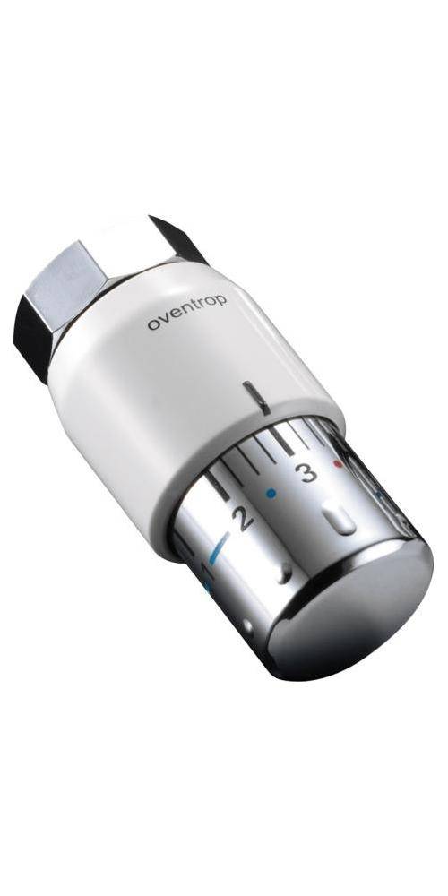 Oventrop OV Thermostat Uni SH Edelstahl Design