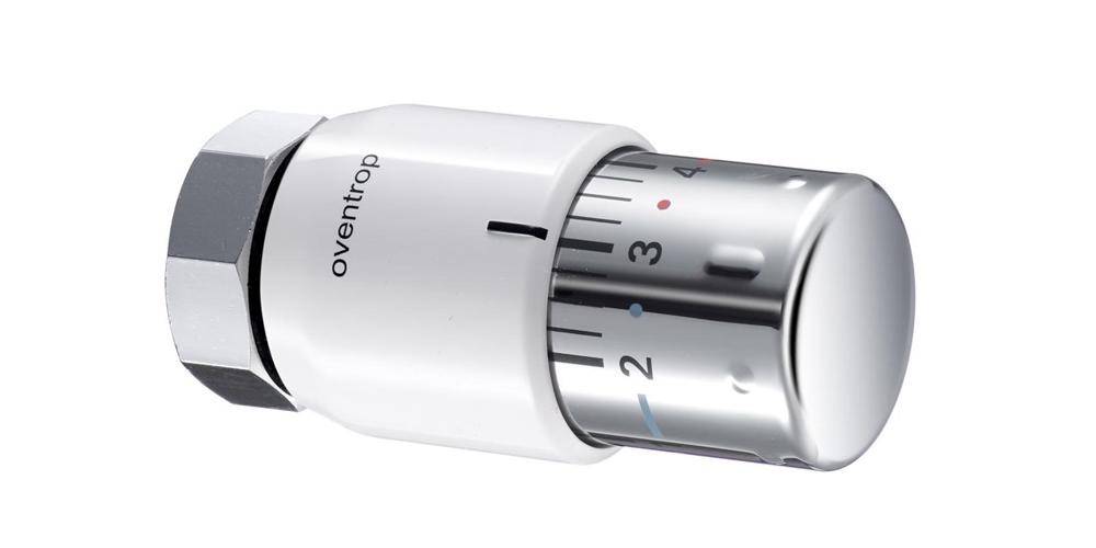 Oventrop Thermostat Uni SH wei/verchromt mit Nullstellung