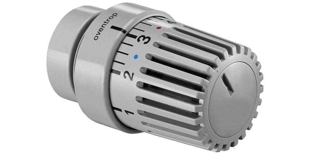 Oventrop Thermostat Uni LH 7-28 GrC, mit Decoring anthrazit