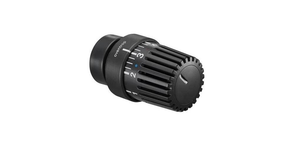 Oventrop Thermostat Uni LH 7-28 GrC, mit Decoring anthrazit, mit