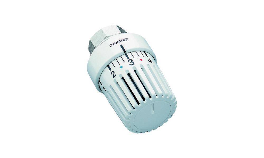 Oventrop Thermostat Uni LH ohne Nullstellung, wei 7-28 GrC