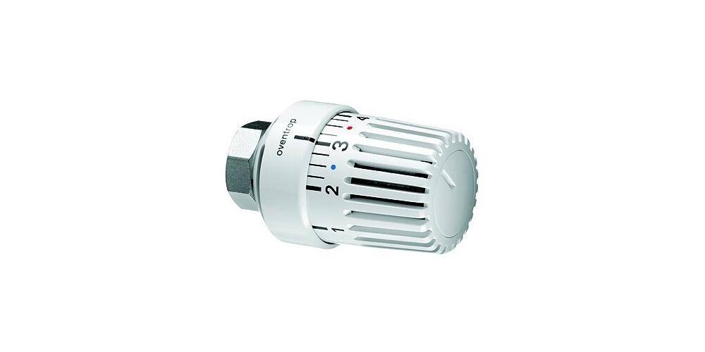 Oventrop Thermostat Uni LH ohne Nullstellung, wei 7-28 GrC