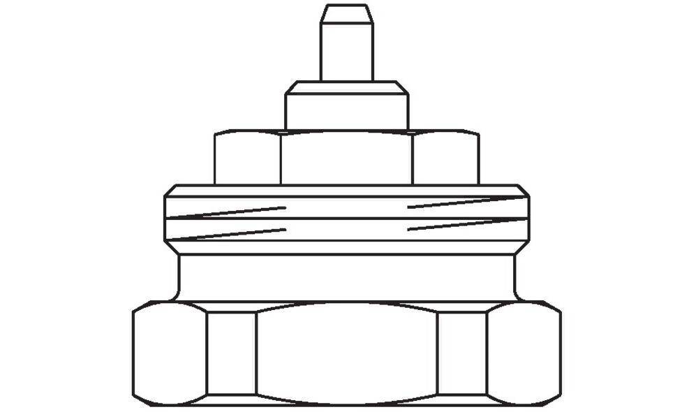 Oventrop Adapter Thermostate Zubehör und Ersatzteile vernickelt M 30