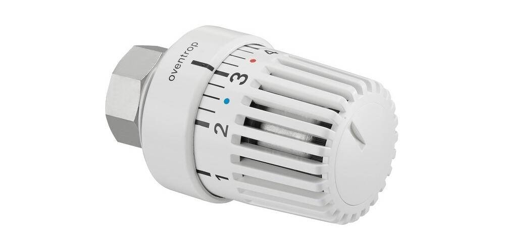 Oventrop Thermostat Uni L 7-28 GrC, mit Flssig-Fhler wei, mit